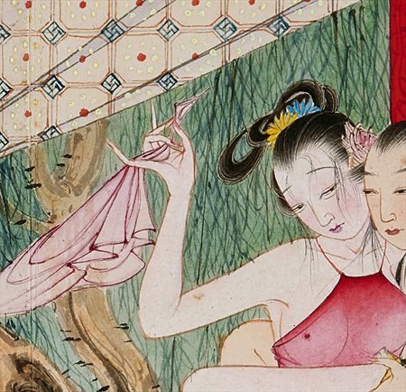 万盛-迫于无奈胡也佛画出《金瓶梅秘戏图》，却因此成名，其绘画价值不可估量